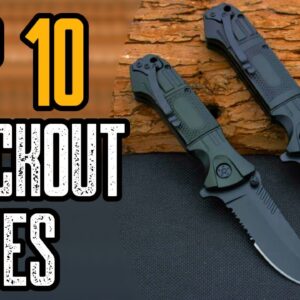 Top 10 Best All Black Knives For EDC (Everyday Carry Knives)