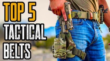 Top 5 Best Tactical Belts On Amazon