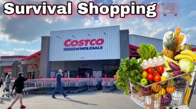 Costco Survival Shopping Shelf Stable ESSENTIALS