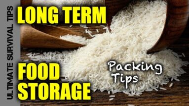 NEW! Long Term Food Storage: DIY Bulk Packaging Emergency / Survival  / Disaster / Bug Out Food Kit