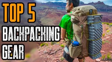 TOP 5 BEST BACKPACKING GEAR ON AMAZON 2021