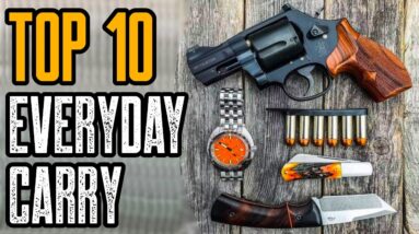 Top 10 Coolest EDC Everyday Carry Gadgets ALL Men Should Own!