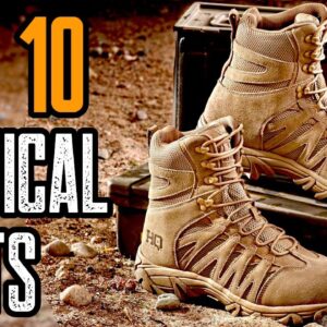 TOP 10 BEST TACTICAL BOOTS THAT LAST FOREVER