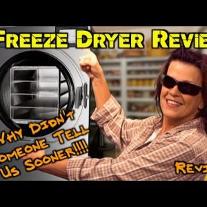 AMAZING! Harvest Right Freeze Dryer REVIEW / Freeze Drying Blueberries - YES!!!