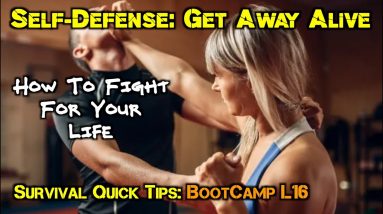 4 Keys To Repel An Aggressive Attacker - Fight For Your Life, And Win!
