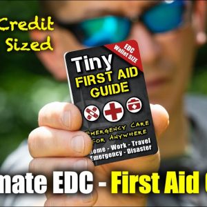 NEW! Tiny FIRST AID Guide is HERE! 167 Emergency / Survival Medicine Training Tips - Christmas Gift